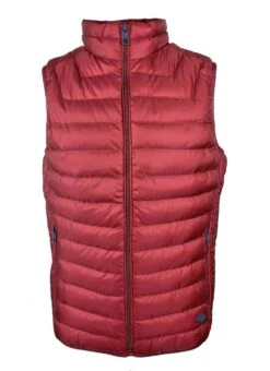White Label Men's Gilet Body Warmer Harding Dark Red