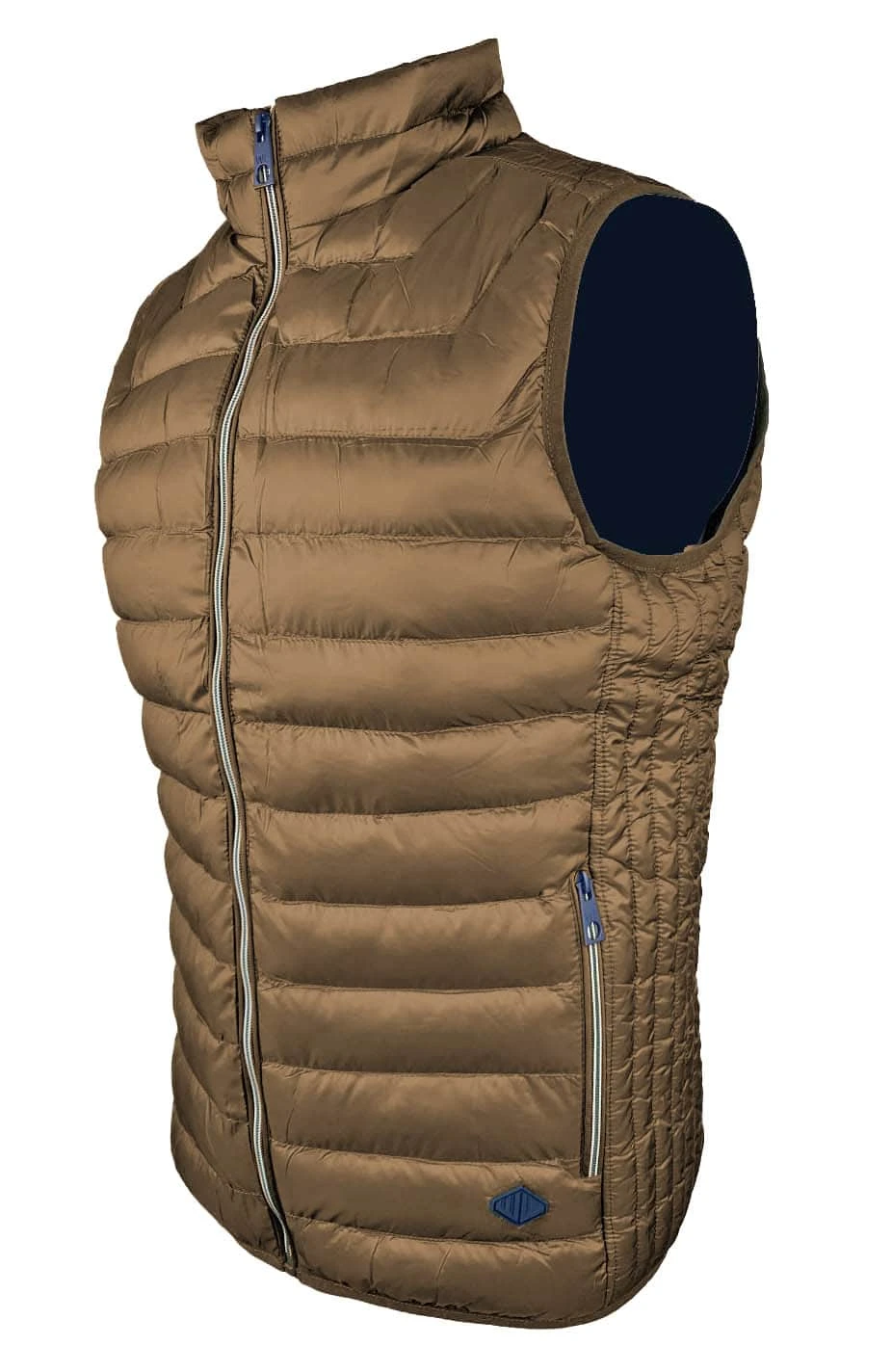White Label Men's Gilet Body Warmer Harding Ochre 4 White Label Men's Gilet Body Warmer Harding Ochre - Image 2