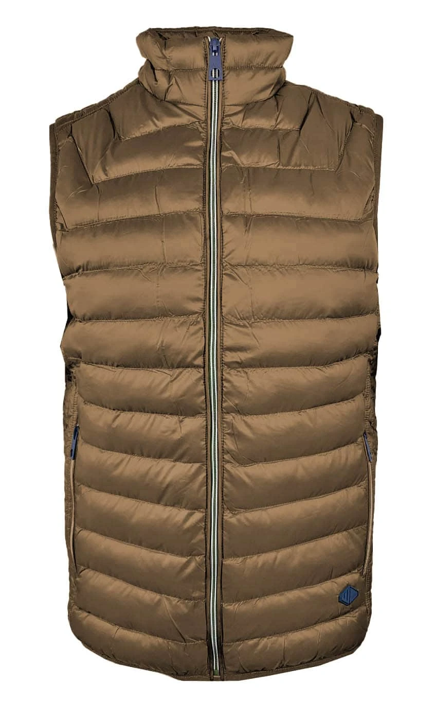 White Label Men's Gilet Body Warmer Harding Ochre 3 White Label Men's Gilet Body Warmer Harding Ochre