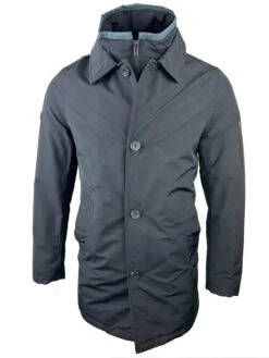 White Label Mens Hayes Water Repellant Overcoat Black -Casa Moda Store white label mens hayes water repellant overcoat black northern ireland belfast lisburn 728