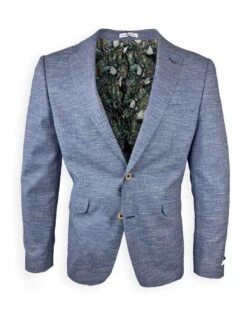 White Label Mens Jasper Sports Jacket Tapered Fit Blue -Casa Moda Store white label mens jasper sports jacket tapered fit blue northern ireland belfast lisburn 854