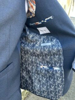 White Label Mix & Match Suit Navy Check -Casa Moda Store white label mix match suit navy check northern ireland belfast lisburn 490