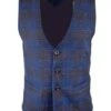 White Label Tapered Fit Navy Check POW 86028 Waistcoat -Casa Moda Store white label tapered fit navy check pow 86028 waistcoat northern ireland belfast lisburn 372