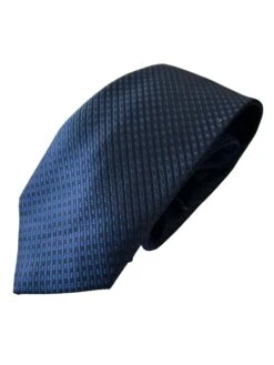 White Label Tie & Pocket Square Set Navy