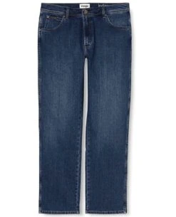 Wrangler Men's Jeans Texas 821 Authentic Straight Leg The Rock Blue -Casa Moda Store wrangler mens jeans texas 821 authentic straight leg the rock blue northern ireland 737