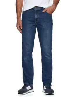 Wrangler Men's Jeans Texas 821 Authentic Straight Leg The Rock Blue