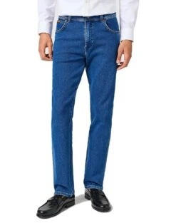 Wrangler Mens Texas 821 Straight Leg Midnight Shadow Blue